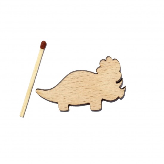 Figurina Dinozaur din Lemn - D11 - 50x31 mm