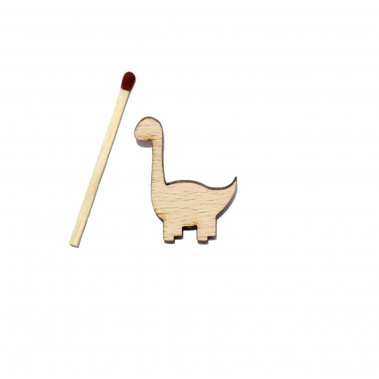 Figurina Dinozaur din Lemn - D13 - 30x25 mm