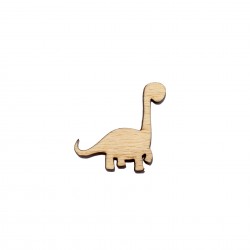 Figurina Dinozaur din Lemn - D14 - 31x30 mm