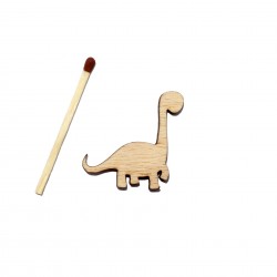 Figurina Dinozaur din Lemn - D14 - 31x30 mm