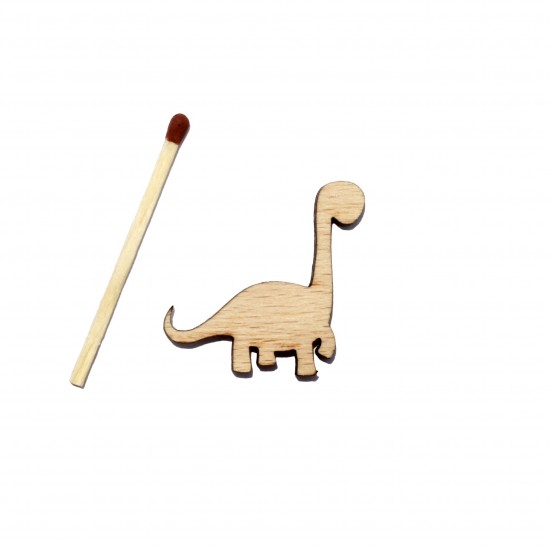Figurina Dinozaur din Lemn - D14 - 31x30 mm