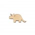 Figurina Dinozaur din Lemn - D01 - 58x30 mm