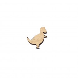 Figurina Dinozaur din Lemn - D02 - 30x29 mm