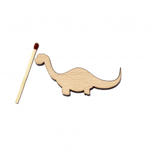 Figurina Dinozaur din Lemn - D03 - 60x30 mm