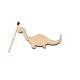 Figurina Dinozaur din Lemn - D03 - 60x30 mm