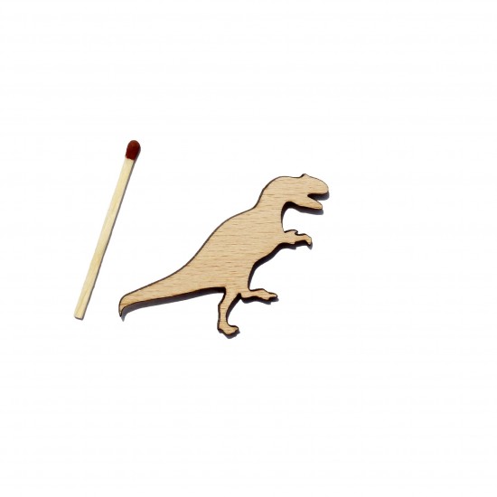Figurina Dinozaur din Lemn - D05 - 50x39 mm