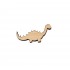 Figurina Dinozaur din Lemn - D07 - 59x30 mm
