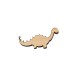 Figurina Dinozaur din Lemn - D07 - 59x30 mm