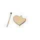 Figurina Inima din Lemn - I8 - 37x30 mm Figurina Inima din Lemn - I8 - 37x30 mm