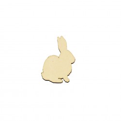 Figurina Iepure din Lemn - I10 - 50x38 mm