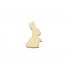 Figurina Iepure din Lemn - I11 - 50x30 mm