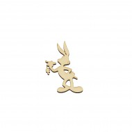 Figurina Iepure din Lemn - I15 - 50x32 mm