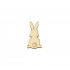 Figurina Iepure din Lemn - I19 - 50x28 mm