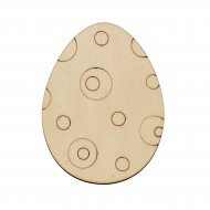 Figurina Ou Blank - Model Cercuri - H10cm - 100x77 mm