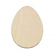 Figurina Ou Blank  - H10cm - 100x77 mm