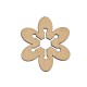 Figurina Floare de Cires din Lemn  - 73x65 mm
