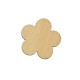 Figurina Floare Simpla din Lemn - 65x63 mm