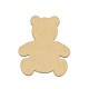 Figurina Ursulet din Lemn - 87x75 mm