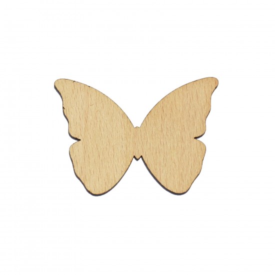 Figurina Fluture din Lemn - 70x50 mm