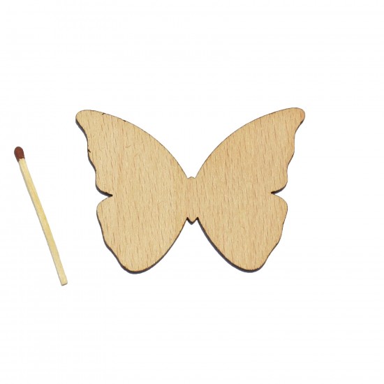 Figurina Fluture din Lemn - 70x50 mm