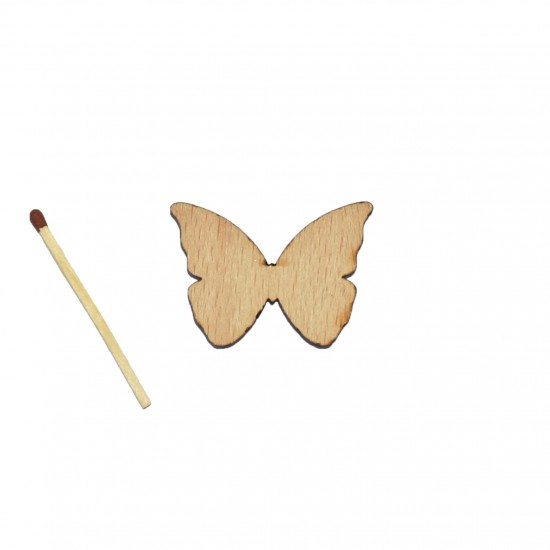 Figurina Fluture din Lemn - 40x28 mm