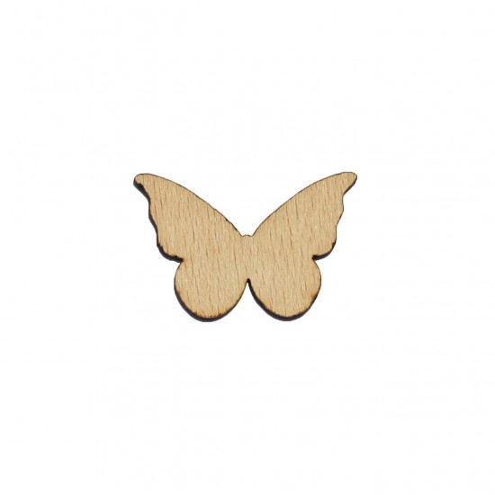 Figurina Fluture din Lemn - 45x30 mm