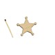 Figurina Stea Serif din Lemn - 45x43 mm Figurina Stea Serif din Lemn - 45x43 mm