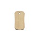 Figurina Eticheta Tag Produs din Lemn - 55x29 mm