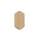 Figurina Eticheta Tag Produs din Lemn - 55x30 mm