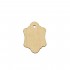 Figurina Eticheta Tag Produs din Lemn - 55x41 mm