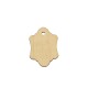 Figurina Eticheta Tag Produs din Lemn - 55x41 mm