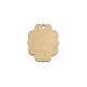 Figurina Eticheta Tag Produs din Lemn - 55x45 mm