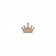 Figurina Coronita Regina din Lemn - 25x19 mm