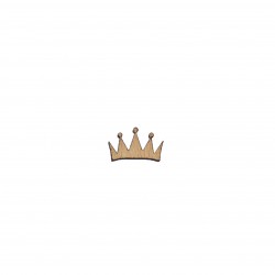 Figurina Coronita Printesa din Lemn - 25x14 mm