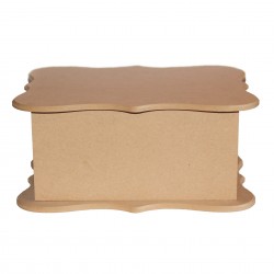 Cutie MDF  Medie- Model Ondulat - Blank