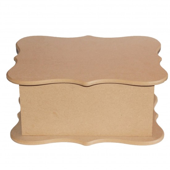 Cutie MDF  Medie- Model Ondulat - Blank