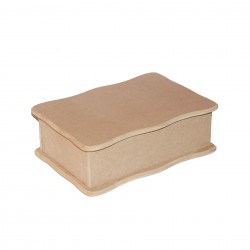 Cutie MDF  Mica - Model Ondulat - Blank