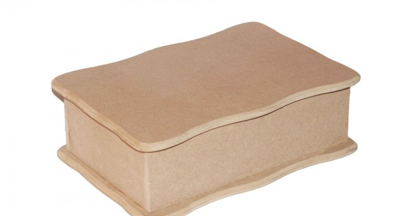 Cutie MDF Mica - Model Ondulat - Blank