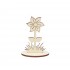 Ornament Blank Floare cu Suport