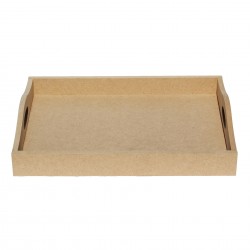Tava Blank MDF - Model Oval - Interior A4