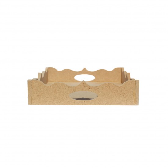 Tava MDF A4 pentru Gatitul Miresei - Tavita Mot - T4 - A4 Blank