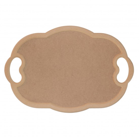 Tava MDF Bubble Gum - Gatitul Miresei - Tavita Mot - 51x34x1.2cm - Blank