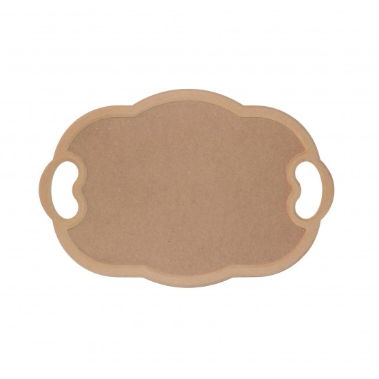 Tava MDF Bubble Gum - Gatitul Miresei - Tavita Mot - 45x30 cm - Blank