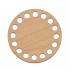 Baza din lemn pentru Crosetat Simpla - Fag - 10cm - 16o - 10mm