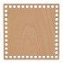 Baza din lemn pentru Crosetat - Patrat - Fag - 20x20cm - 48o - 10mm