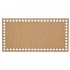 Baza din lemn pentru Crosetat - Dreptunghi - Fag - 30x15cm - 60o - 10mm