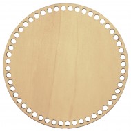 Baza din lemn pentru Crosetat Simpla -Albasia - 25cm -52o - 10mm