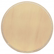 Baza din lemn pentru Crosetat Simpla - Albasia - 35cm - 117o - 6mm