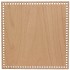 Baza din lemn pentru Crosetat - Patrat - Fag - 25x25cm - 104o - 6mm