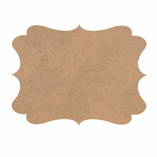 Tablita MDF - 40x30x0.8 cm - Sugary XL - Blank